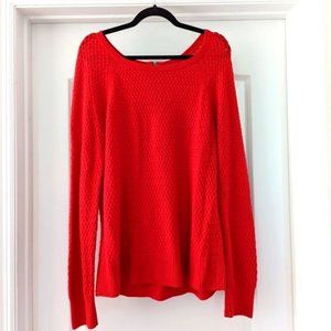 Women's Bright Red Sweater